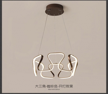 Đèn led nghệ thuật trang trí phòng khách DLAA 040