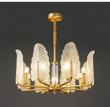 Đèn chùm Led lá trang trí nội thất DPAA 103