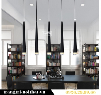 Đèn thả quầy bar hình ống hiện đại DBAA 022