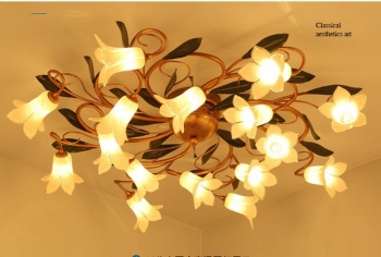 Đèn chùm hoa nghệ thuật nhập khẩu DKAA 058