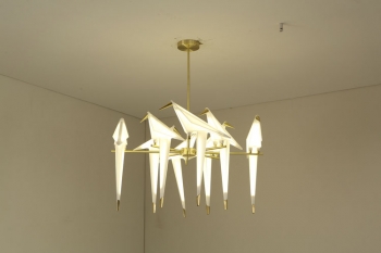Đèn thả bàn ăn chim decor DBAA 023