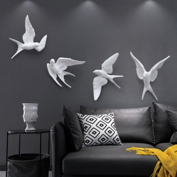 Chim decor gắn tường trang trí DTA 012
